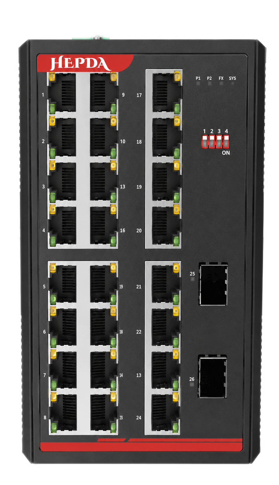 Unmanaged Network Switch 8 HUS-IDM-G24 Series